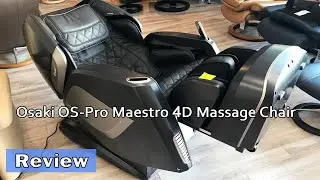Osaki OS-Pro Maestro 4D Zero Gravity Massage Chair Review - Is It Worth It?