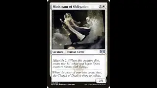 MTGA: Orzhov Afterlife Mechanic Animation