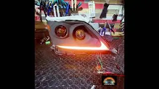 Lexus LX 570 апгрейд оптики. Тюнинг ДХО и маски фар. Модернизация света. Процесс.