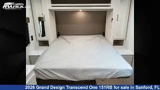Incredible 2026 Grand Design Transcend One Travel Trailer RV For Sale in Sanford, FL | RVUSA.com