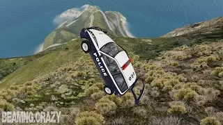 Cars vs Cliff #01 - BeamNG.Drive | CrazyPro