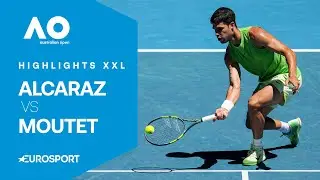 Carlos Alcaraz - Corentin Moutet | Highlights XXL deutsch | 3. Runde | Australian Open 2026