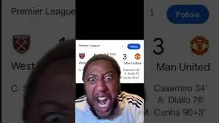 ВЕСТ Хэм - МАНЧЕСТЕР ЮНАЙТЕД 1:3 #manchesterunited #manutd #westham #casemiro #cunha