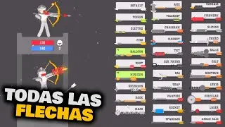 CONSEGUIMOS Y PROBAMOS TODAS LAS FLECHAS DE RAGDOLL ARCHERS