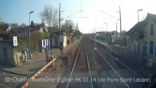 RP287:Entre Paris-Saint-Lazare et Pontoise.D&eacute;couvrez la ligne J avec l&rsquo;&oelig;il du conducteur(2de partie)