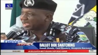 Ballot Box Snatching: Kano Police Parade Suspects 17/04/15