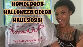 HOMEGOODS HALLOWEEN DECOR HAUL 2025!