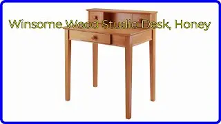 REVIEW (2026): Winsome Wood Studio Desk, Honey. First Look.