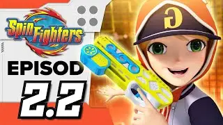 EPISODE 2 | PART 2 |Kemunculan Mika dan Aurora Wings! 🪽 ✨ | Spin Fighters Bahasa Melayu | Kartun