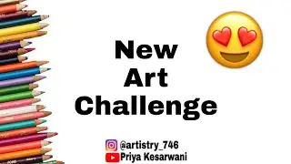 New Art Challenge 😍 || #day38 #shorts