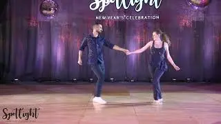 Spotlight New Year's Celebration 2025/2026 Pro Am Novice Routine Tara Tramel with Jerome Subey