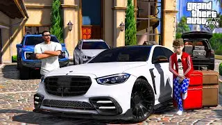 ОТЕЦ И СЫН В GTA 5 - КУПИЛ ДОРОГОЙ ОСОБНЯК! ПРОДАВЕЦ ДОМА КИНУЛ МЕНЯ НА ДЕНЬГИ!? 🌊ВОТЕР