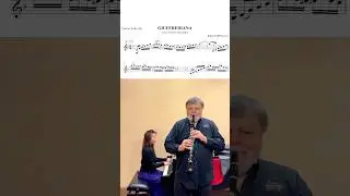 FARINA Giuffrediana (excerpt) with piano Corrado Giuffredi, #clarinet #giuffredianachallenge #music