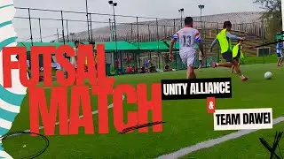 Friendly Match Highlights | Futsal Vlog | Outdoor Artificial Grass Futsal Pitch