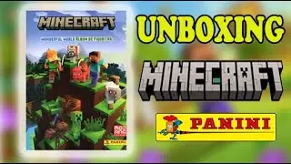 UNBOXING Album MINECRAFT - Panini