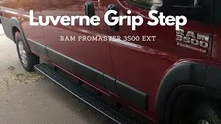 Luverne Grip Step Running Boards Install on Ram Promaster 3500 Extended