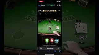 Blackjack session on spinquest