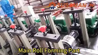 20 Meters Per Minute Vineyard Post Roll Forming Machine