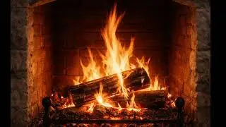 Fireplace Ambience for Deep Night Rest