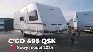 Przyczepa kempingowa Dethleffs C'GO 495 QSK / Nowy model 2024! / Centrum Campingowe