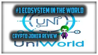 #1 ECOSYTEM?! LEADER IN A.I?! | CRYPTO JOKER REVIEWS UNIWORLD!!
