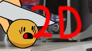 Annoying orange second orange death | But is 2d animation