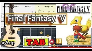 Guitar Tab - Home, Sweet Home (Final Fantasy V) OST Fingerstyle Tutorial Sheet Lesson #Anp