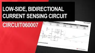Low-side, bidirectional current-sensing circuit