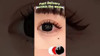 [MISLENS] BLACK for Halloween🖤✨#mislens #cosplay #halloweencontacts #softlens #contactlenses