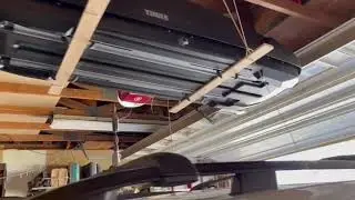 Putting Thule in the rafters.