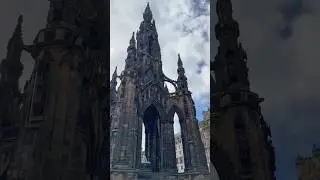 📍Scott Monument || A towering Victorian Gothic structure in Edinburgh's Princes Street Gardens