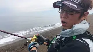 シマノ 18カルカッタコンクエスト301をショアジギングで投げてみた