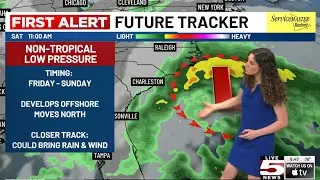 Tuesday 10/7 Forecast - Cold front to bring temperature swing; Tropics Check