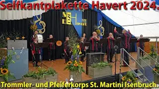 Trommler- und Pfeiferkorps St.Martini Isenbruch, Selfkantplakette 2024 Havert Wettbewerb B&uuml;hnenspiel