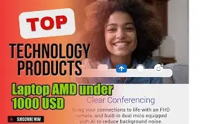 Top 3 Technology products about Laptop AMD under 1000 USD BEST of All Time