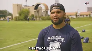 Tani Tupou Vacationing At DisneyWorld & Eating Food: RugbyTown CROSSOVER Academy Glendale CO 8.9.21