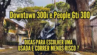 Kymco Downtown 300i - Comprar uma usada um risco, vale ?