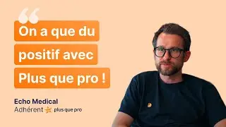 Echo Medical fait partie du réseau Plus que pro