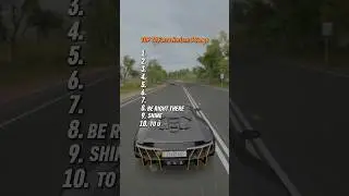 Top 10 Songs From Forza Horizon 3..#fyp
