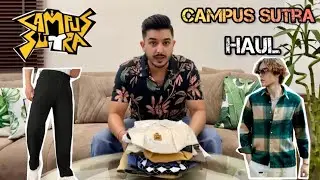 Campus Sutra New Collection ⚜️ Haul & Try On Outfits For Men 🛍️ 
