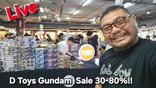 Live. D Toys Gundam  Sale 30-80% 26-28 /12/25.