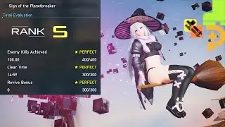 [PSO2:NGS] Sign of the Planetbreaker Solo S-Rank Clear (Bo/Te Jet Boots Deluxe) (14:59)
