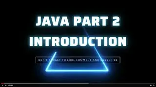 JAVA programming tutorial for complete beginners part 2 basics | English