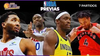PREVIAS partidos NBA | 14.01.2026 | #83 SIXERS buscan aprovechar DUDAS de CAVS; SIAKAM contra sus EX