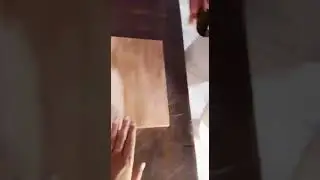 Wood water, stain resistance process