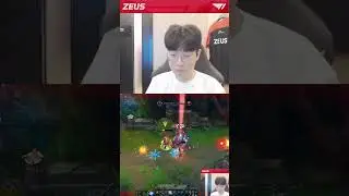 What Was That | JAX 1 VS 3 BY T1 ZEUS | TOP CARRY RANK CHALLENGE #shorts