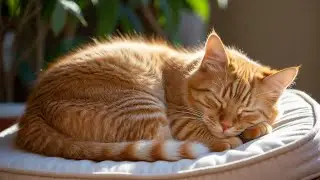 LIVE 😴 Warm Ambient Sounds for Sleeping Kittens 🌙