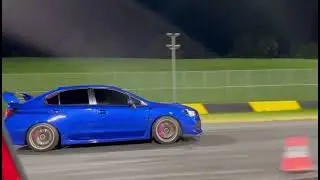 WRX FA20 vs Wrx STI roll racing
