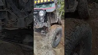 Checking for loose heim joints #offroad #music #jeep #jeeptruck #onetonjeep