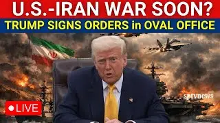 TRUMP LIVE: U.S Vs Iran Nuclear War Next? Donald Trump Signs Surprise Drug Orders | White House |USA
